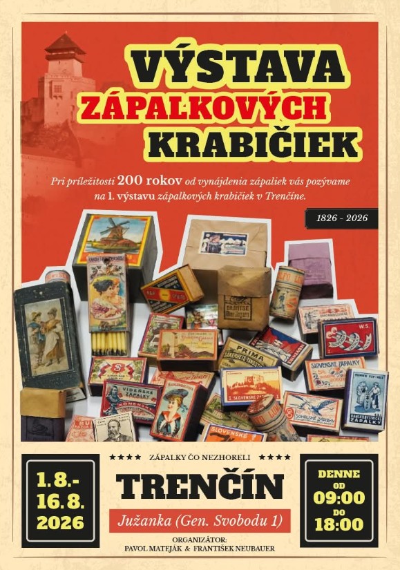 1. 8. - 16. 8. 2026, Južanka, Gen. Svobody 1